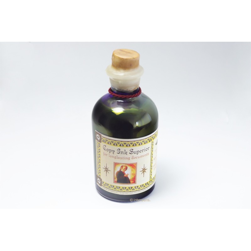 Tolkien The Hobbit Blue Copy Ink Bottle Inkwell Glass 500 ml Sealed Vintage