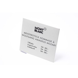 Montblanc Meisterstuck Mozart Display Signs Advertising Fountain Pen