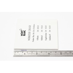 Montblanc Noblesse Oblige Display Stand Advertising Fountain Pen