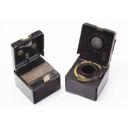 antique office diplomatic suitcase around 1850 leather travel desk sales representative