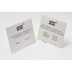 Montblanc Meisterstuck Mozart and Chopin Fountain Pen Advertising