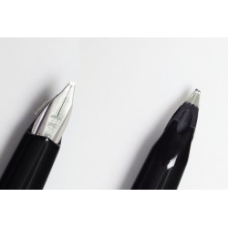 Pelikan P 21 Silvexa black Cartridgefiller 14C OBB near mint around 1970