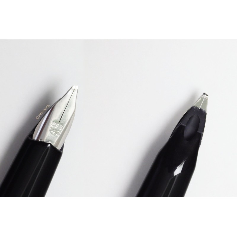Pelikan P 21 Silvexa black Cartridgefiller 14C OBB near mint around 1970