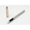 Pelikan P 560 Signum Stainless Steel matte 14C OBB Gold nib 1983 Cartridgefiller