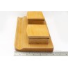 DESKBASE Ecritoire Inkwell Office Accessory Wood Glass Vintage NOS