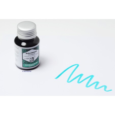 Viridian green 510 Rohrer u. Klingner Writing Ink 50 ml Inkwell