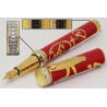 Caran d\'Ache Hongkong Limited Edition Fountain Pen Cartridgefiller 18C M Nib Box
