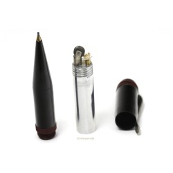 Romue Mechnical Pencil Lighter Combo 1.18 mm Bakelite Box Germany 1935 Vintage