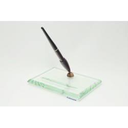 Pelikan 400f Deskpen 14C OBB Gold-nib Glass-base Milano 1957 Vintage - RARE!