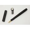 Montblanc No. 2 Stöffhaas Safety Pen 14C OB Gold Nib Hardrubber Ebonite BHR