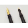 Montblanc No. 2 Stöffhaas Safety Pen 14C OB Gold Nib Hardrubber Ebonite BHR