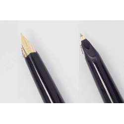 Pelikan P30 Doublè Pinstripe guilloche 14C OM around 1974 Pistonfiller boxed