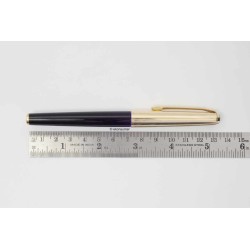 Pelikan P30 Doublè Pinstripe guilloche 14C OM around 1974 Pistonfiller boxed