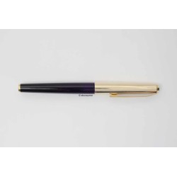 Pelikan P30 Doublè Pinstripe guilloche 14C OM around 1974 Pistonfiller boxed