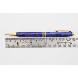 Conway Stewart Mechanical Pencil 1,18 mm Celluloid Blue-Gold around 1950 Vintage