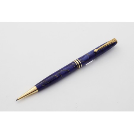Conway Stewart Mechanical Pencil 1,18 mm Celluloid Blue-Gold around 1950 Vintage