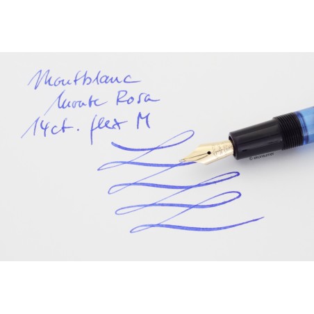 Montblanc Monte Rosa 042G Piston-filler 14C flex M Gold-nib 1958 Vintage