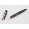 Montblanc 220 Classic Matt-black Piston-filler 14C M Gold-nib Vintage