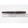 Montblanc 220 Classic Matt-black Piston-filler 14C M Gold-nib Vintage