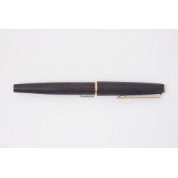 Montblanc 220 Classic Matt-black Piston-filler 14C M Gold-nib Vintage