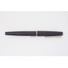 Montblanc 220 Classic Matt-black Piston-filler 14C M Gold-nib Vintage