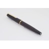 Montblanc 220 Classic Matt-black Piston-filler 14C M Gold-nib Vintage
