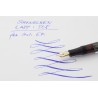 Soennecken 508 Lady grau-marm. Kolbenfüllhalter flex 14K EF Goldfeder Vintage