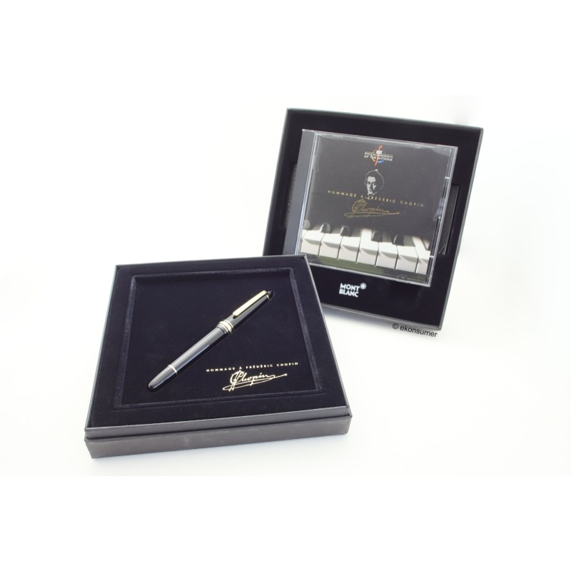 Montblanc Meisterstueck 145 Chopin Classique Cartridgefiller 14C OBB Gold-nib Box CD