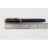 Soennecken 412 Celluloid Piston-filler w/ Click-mechanism flex 14K M Gold-nib Vintage