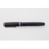 Soennecken 412 Celluloid Piston-filler w/ Click-mechanism flex 14K M Gold-nib Vintage