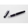 Aurora Optima Resin Piston-filler Black 14K F Gold-nib