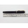 Soennecken 414 Celluloid Piston-filler w/ Click-mechanism flex 14K M Gold-nib Vintage