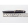 Montblanc Masterpiece K122 Black Hard-Rubber Push-knob filler 14C M Gold-nib Vintage