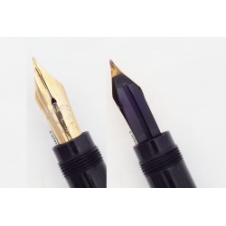 Montblanc No. 7 ROTKAEPPCHEN Safety Pen 14C F Gold-nib Snake-clip RARE!