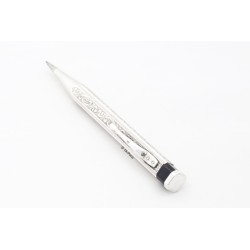 Art Deco Pencil 900 Silver Germany 1.18 mm Lead Four-sided Shape