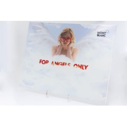 Montblanc \"For Angels Only\" Pen Advertising Store Cardboard Display