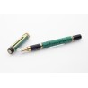 Waterman Le Man 200 Rhapsody Green Marbled 18C F Gold-b Cratridge-filler