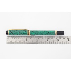 Waterman Le Man 200 Rhapsody Green Marbled 18C F Gold-b Cratridge-filler