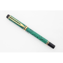 Waterman Le Man 200 Rhapsody Green Marbled 18C F Gold-b Cratridge-filler