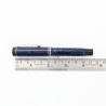 Parker Duofold Junior Lapis Blue-White 14K EF Gold-nib USA 1928 Vintage