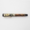 Parker Duofold Junior Blue-Pearl 14K EF Gold-nib USA 1928 Vintage
