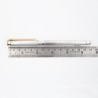 Montblanc M18120 Noblesse Silver-coated Guilloche 18C M Gold-nib Cartridge-filler