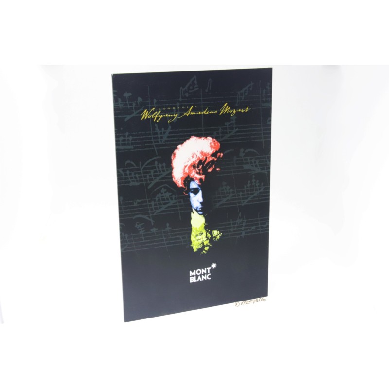 Montblanc Mozart Fountain Pen Advertising Store Cardboard Display