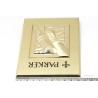 Parker Duofold Pen Advertising Store Display Goldplated Plastic Relief