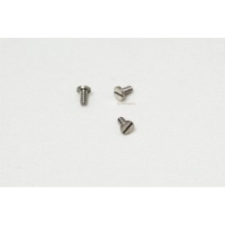 Montblanc Screw Push-Knob Filler Spare parts 3 Screws Set Stainless Steel NEW