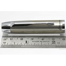 Parker IM  Cap Fountain Pen Brushed Metal Chrom-plated Spare Part NOS