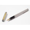 Pelikan P 560 Signum Stainless Steel matt 14C BB Gold nib 1982 Cartridgefiller