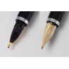 Pelikan P 560 Signum Stainless Steel matt 14C BB Gold nib 1982 Cartridgefiller